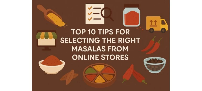 Top 10 Helpful Tips for Selecting Right Blended Spices from Online